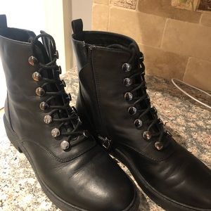 Linea Paolo Women’s Combat Boots Size 9